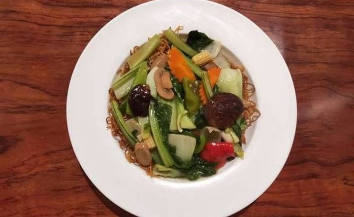 Vegeterian Fried Noodles / 杂菜炒面
